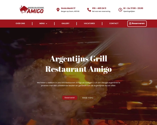 Argentijns grill restaurant Amigo Logo