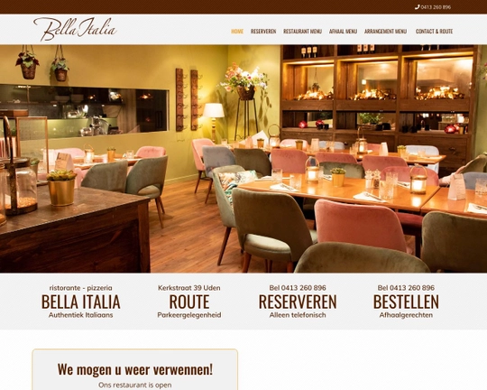 Bella Italia Uden Logo