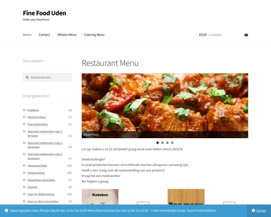 Fine Food Uden Logo