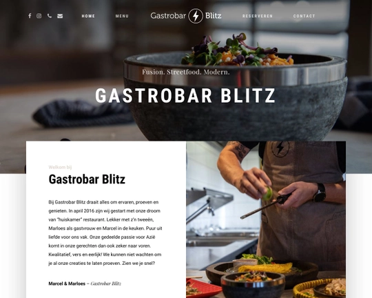 Gastrobar Blitz Logo