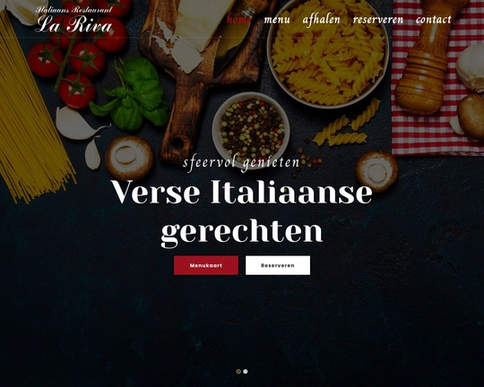 Italiaans restaurant La Riva Logo