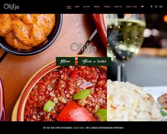 Restaurant Olijfje Logo