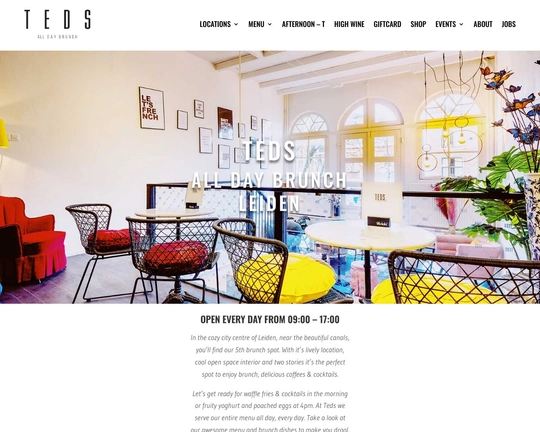 Teds All Day Brunch Logo